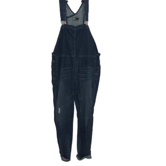 SOLD design lab Blue Overalls Size L - Picture 2 of 3